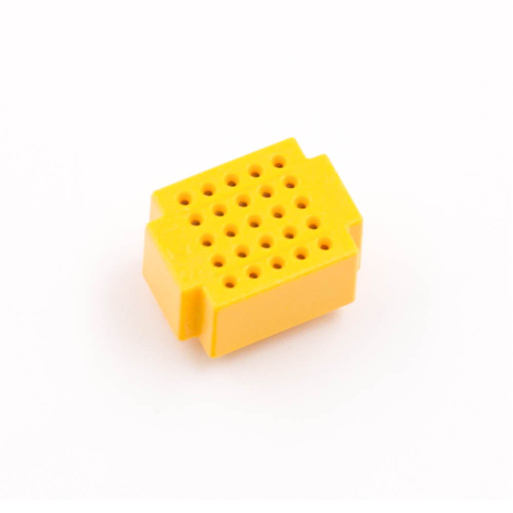 Мини макетная плата XF-25, жёлтая